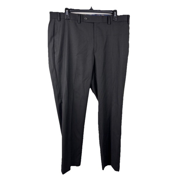 Lauren Ralph Lauren Dress Pants Slacks Black Mens 36x30 - Picture 1 of 8